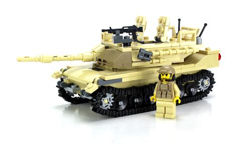 M1 Abrams Main Battle Tank Made With Real LEGO® Bricks