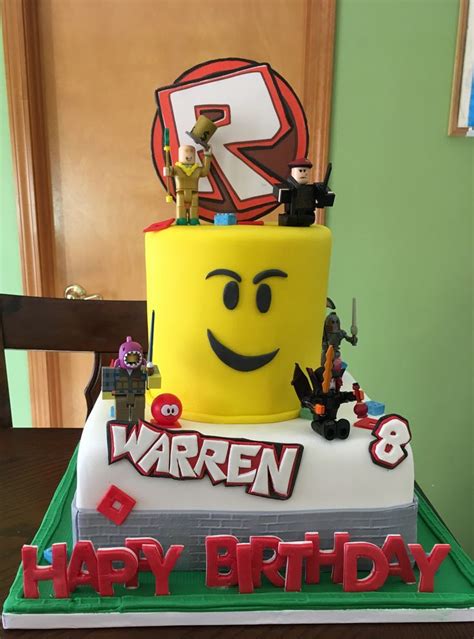 ROBLOX cake | Roblox birthday cake, Roblox cake, Birthday cake kids