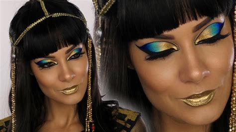 Cleopatra Egyptian Goddess Halloween MakeUp Tutorial | Shonagh Scott | S... #EyeMakeupLooks ...