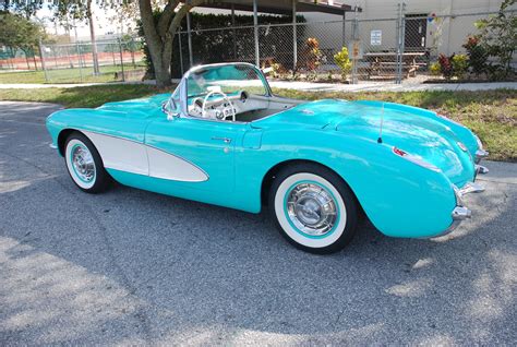 1957 Chevrolet Corvette Convertible at Kissimmee 2016 as T257 - Mecum ...