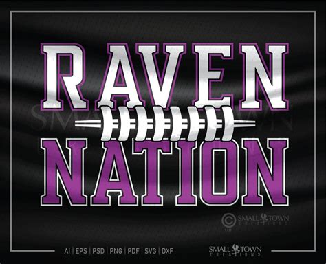 Raven SVG Raven Nation SVG Raven Football SVG Raven Pride - Etsy