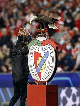 Eagle Mascot Benfica During Champions League Editorial Stock Photo ...