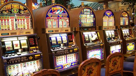 Slot machines in a casino - Virtual Backgrounds