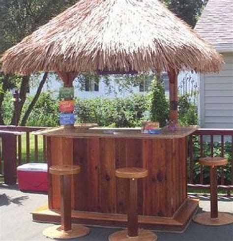 DIY Backyard Tiki Bar in 4 Effortless Steps