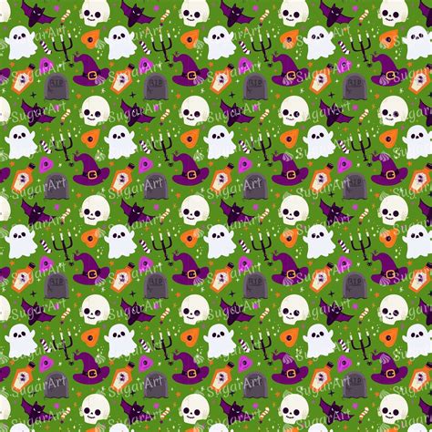 Cute Halloween Green Wallpapers - Wallpaper Cave