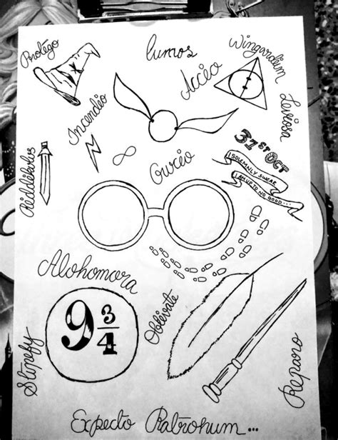 40 Easy Harry Potter Drawings Ideas - Hobby Lesson Harry Potter Doodle, Harry Potter Drawings ...