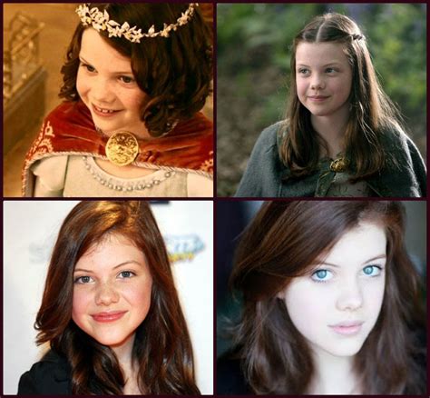 Georgie Henley as Lucy Pevensie