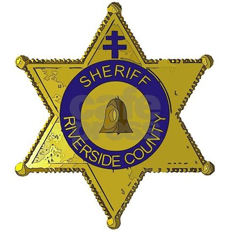 Riverside County Sheriff badge Picture Frame by boogeyman - CafePress