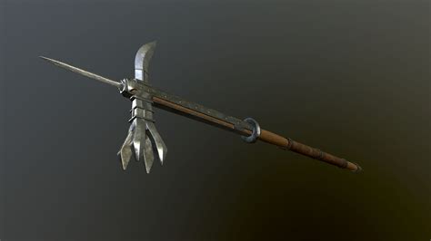 Medieval lucerne hammer 3D Model $6 - .fbx - Free3D