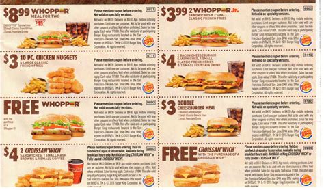 Burger King Free Coupons Printable - Free Printable