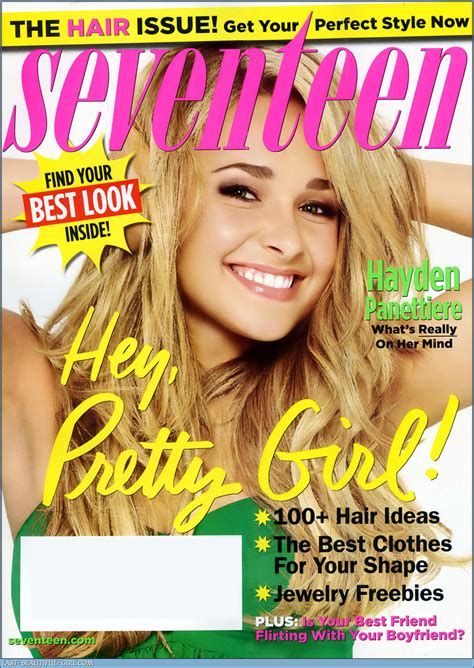 Hayden Panettiere - Seventeen Magazine (April 2008) - GotCeleb