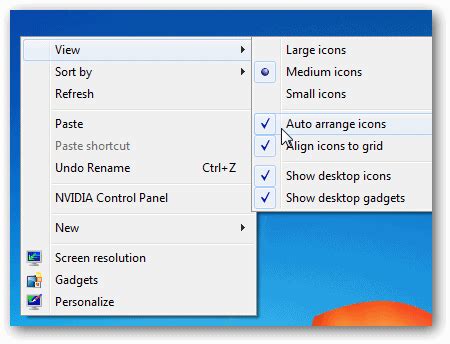 How To Turn Off Auto Arrange Desktop Icons in Windows - Simple Help