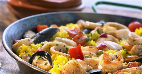 Mixed Seafood Paella recipe | Eat Smarter USA