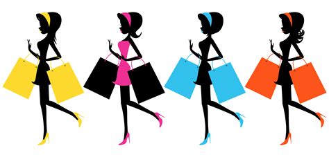 Girl Shopping Clipart | Free download on ClipArtMag