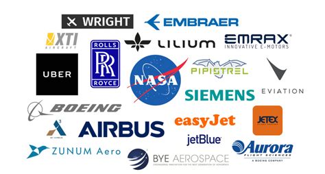 Electric Aircraft Logos - TESLARATI