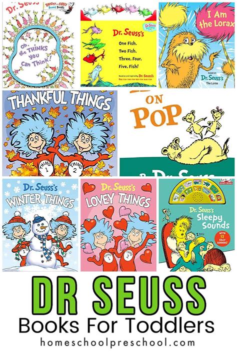 The Best Dr. Seuss Books for Toddlers | Homeschool Preschool