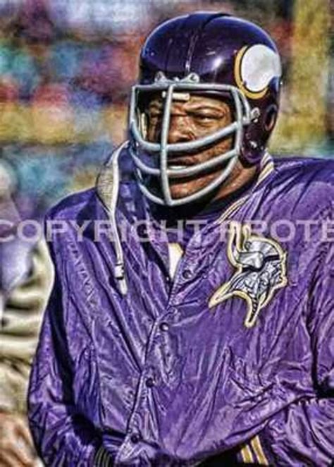 Rare Carl Eller Vikings Art Illus Print 12x18 LE of 50 - Etsy