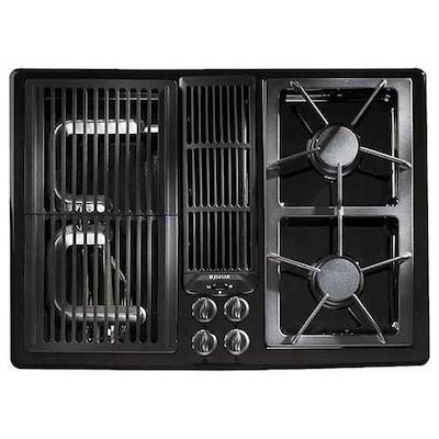 Jenn-Air® 30-Inch Gas Downdraft Cooktop (Color: Black) at Lowes.com