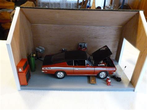 New 1:18 Diorama Garage For Diecast Car. CAR NOT INCLUDED | Diecast cars, Diorama, Diecast