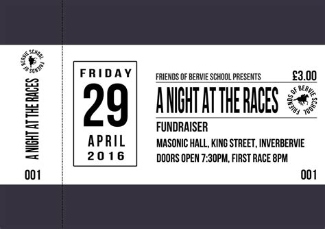 Race night ticket