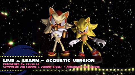 Live & Learn closes out Sonic Sessions with an acoustic remix – Nintendo Wire