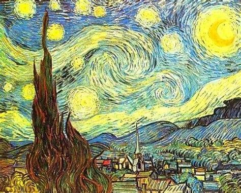 Description of the painting by Vincent Van Gogh “Starry Night” ️ - Van Gogh Vincent