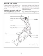 ProForm Xp 160 Elliptical | English Manual