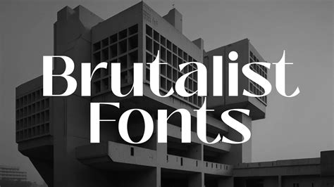 brutalist adobe fonts | HipFonts