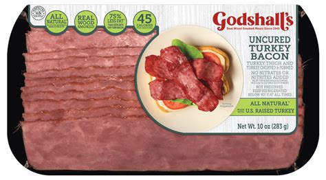 Uncured Turkey Bacon - Godshall's - Real Wood Smoked Meats Since 1945