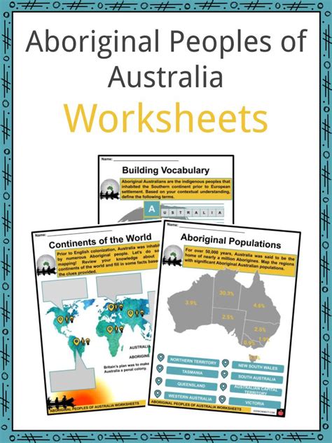 Aboriginal Culture Worksheets