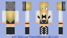 Cute Beanie Girl Minecraft Skin