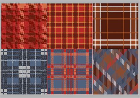 Flannel Fabric Pattern Color Vector 140794 Vector Art at Vecteezy