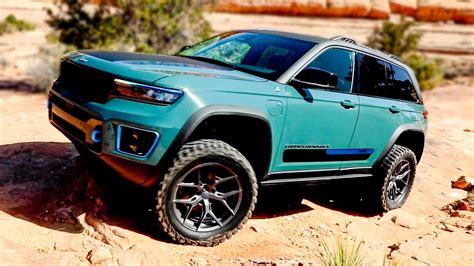 Off-Road JEEP Grand Cherokee Trailhawk 4XE Concept - YouTube