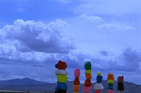 Seven Magic Mountains Art Las - Free photo on Pixabay - Pixabay