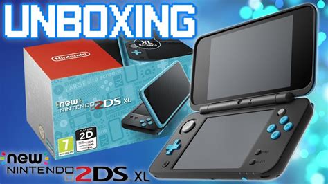 UNBOXING: New Nintendo 2DS XL - Black + Turquoise [ITA] - YouTube