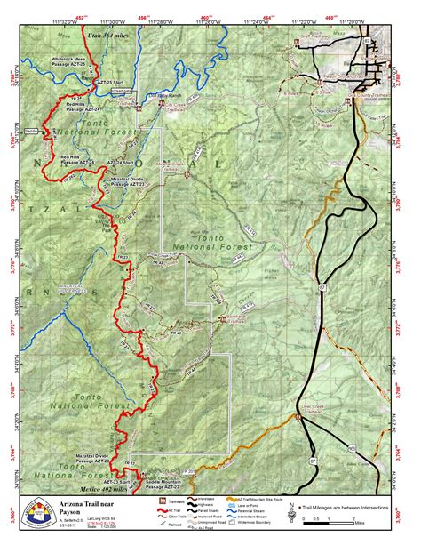 Payson-Map – Explore the Arizona Trail