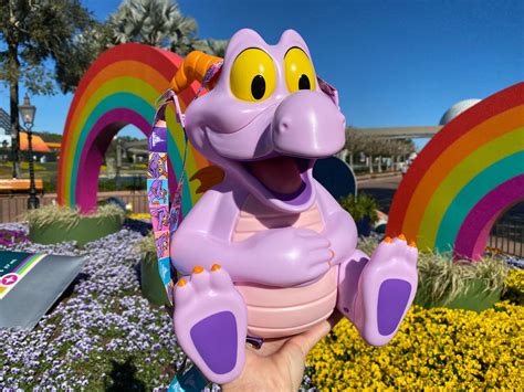 Figment Popcorn Bucket Returning With Special EPCOT 40 Strap for 2023 EPCOT International ...