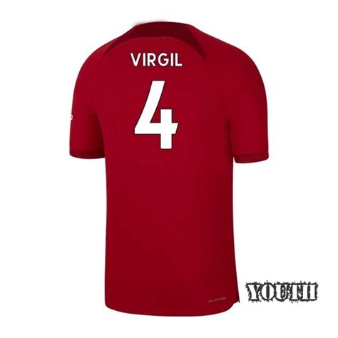 Online Virgil Van Dijk Home Youth Jersey 22/23