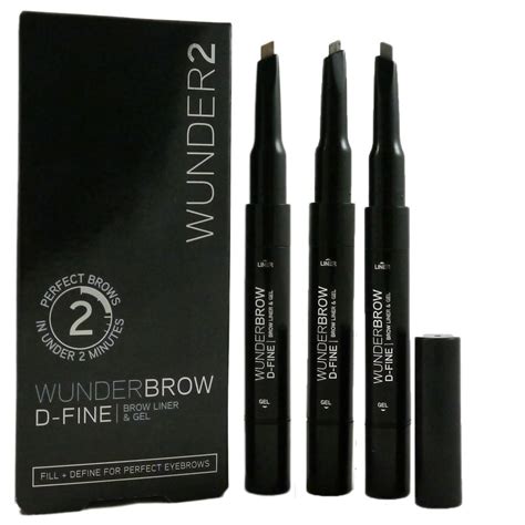 Wunder2 Wunderbrow D-Fine Brow Liner & Gel 3,1 g Eyebrow Farbwahl bei ...