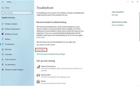 Troubleshooting Windows 10