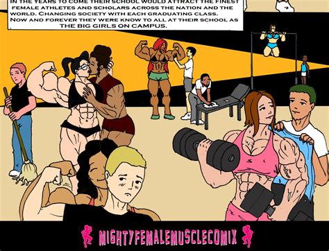 Big Girls On Campus Sample 5 | Big girls, Girl, Muscle women