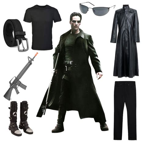 How To Dress Keanu Reeves Matrix Costume | NYCJACKETS