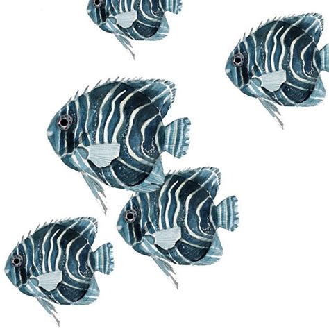 Blue fish Art Print by Craftberrybush | Fish art, Art prints, Art