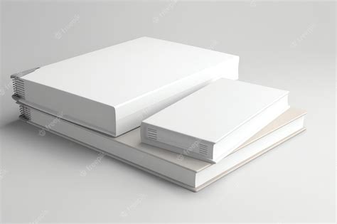 Premium Photo | White book mockup