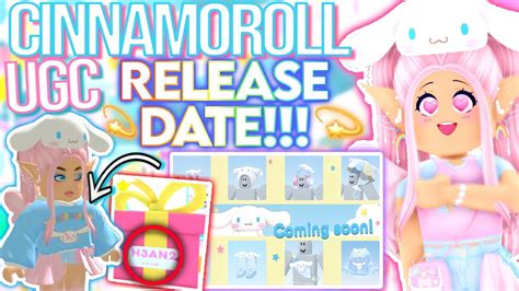 RELEASE DATE FOR CINNAMOROLL UGC UPDATE?! ROBLOX Sanrio Hello Kitty ...