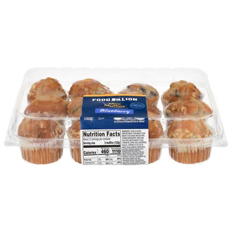 Save on Food Lion Bakery Mini Muffins Blueberry Order Online Delivery | Food Lion