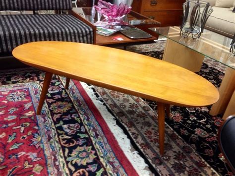 Signed 1950s Russell Wright For Conant Ball Surfboard Coffee Table Mid Century #ConantBall ...