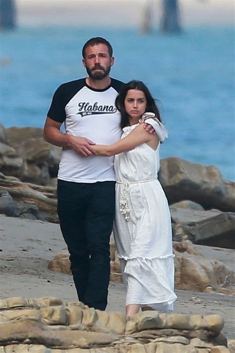 Ana De Armas and Ben Affleck – Beach in Malibu 08/03/2020