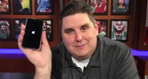 Brian Windhorst accidentally updated his phone software during the draft