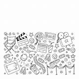 Movies Coloring Page sketch template
